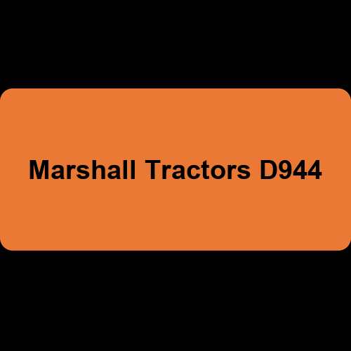 Marshall Tractors D944